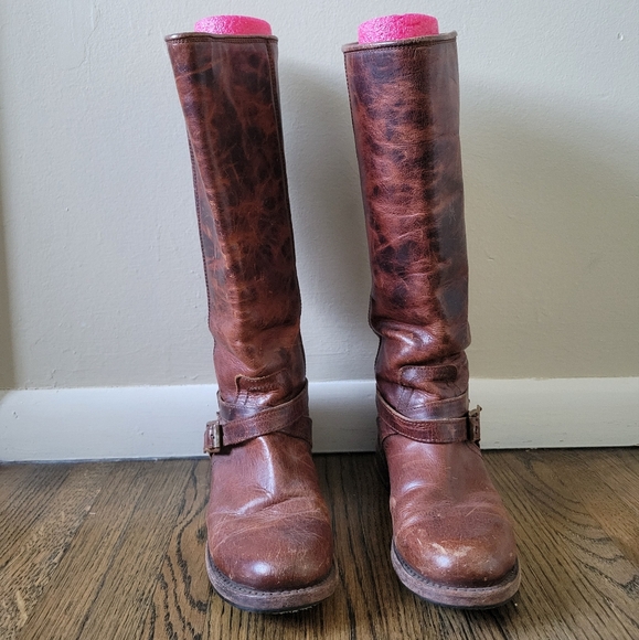 Freebird by Steven, Leather Shado Riding Boots, size 7